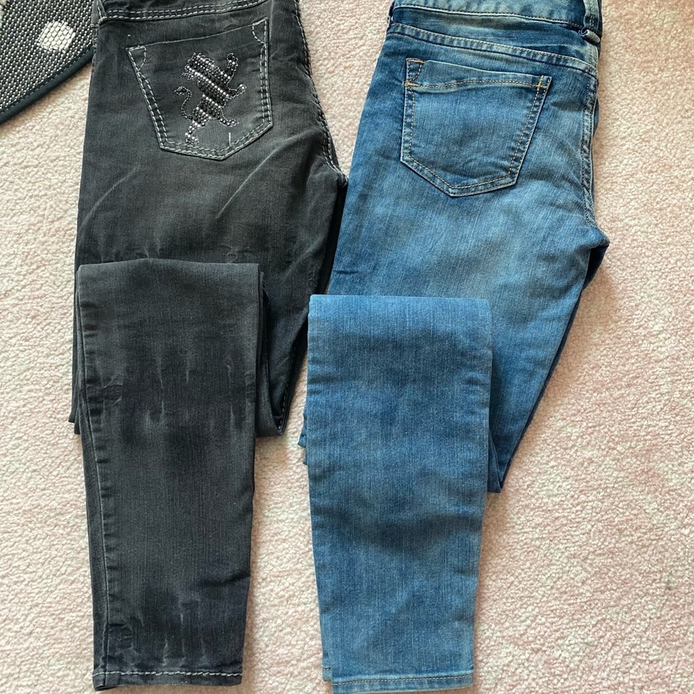 Express Zelda and Express Stella Slim Fit Jeans